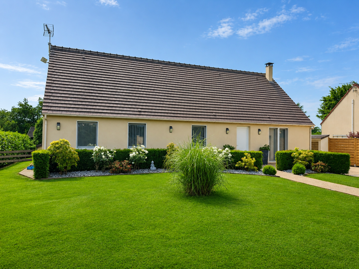 Maison familiale de plein pied 5 pièces