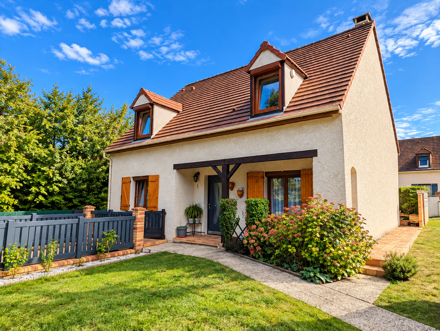 Maison familiale chaleureuse à Viarmes